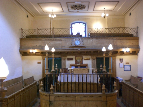Interior of Synagogue
